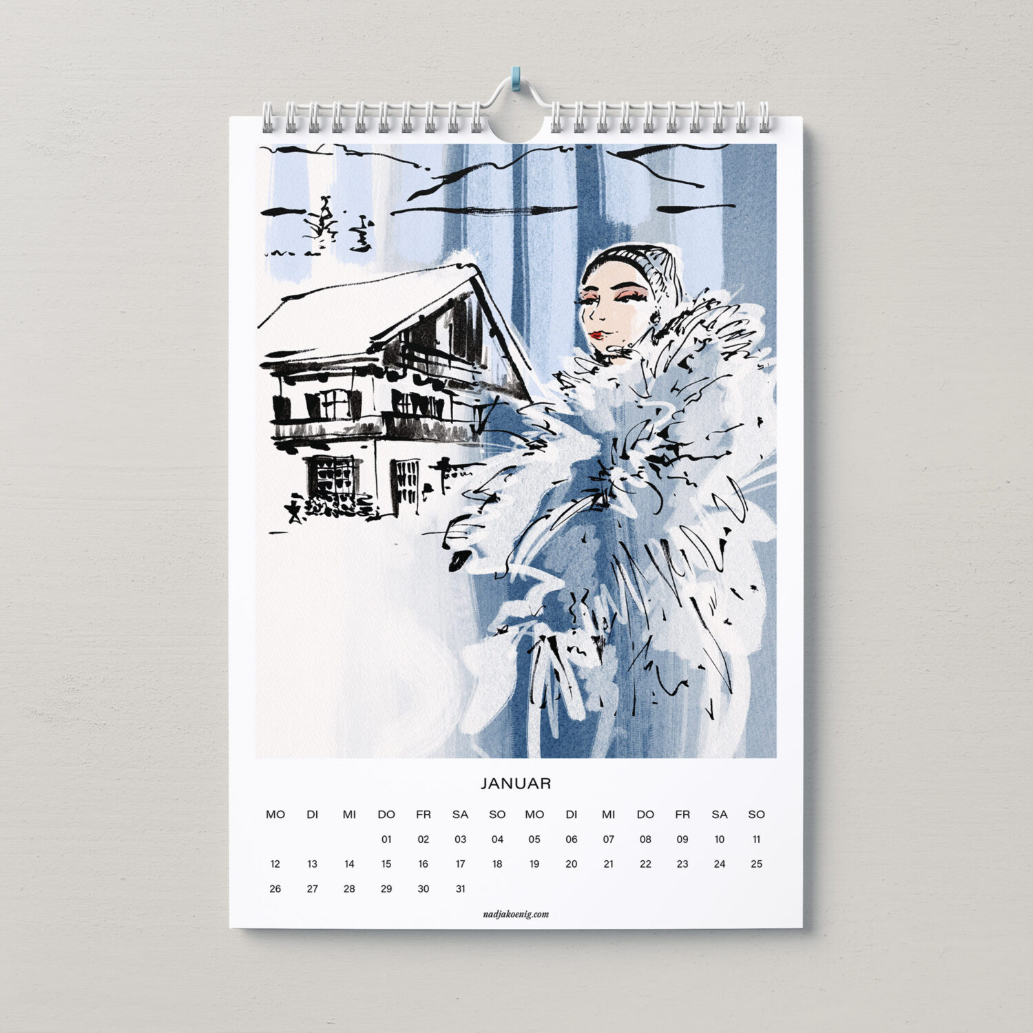 Wandkalender Nadja König 2026 – Bild 3