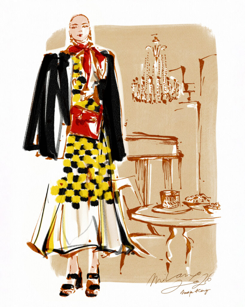 Nadja König Milan Design Week Bottega Veneta Bar Basso